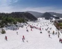 吉林長春市吊水壺國家森林公園滑雪場項目「賽北冰雕」